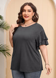 Plus Size Short Sleeve Tunic