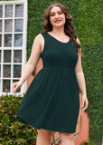 Casual Babydoll Sleeveless Dress