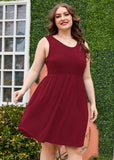 Casual Babydoll Sleeveless Dress