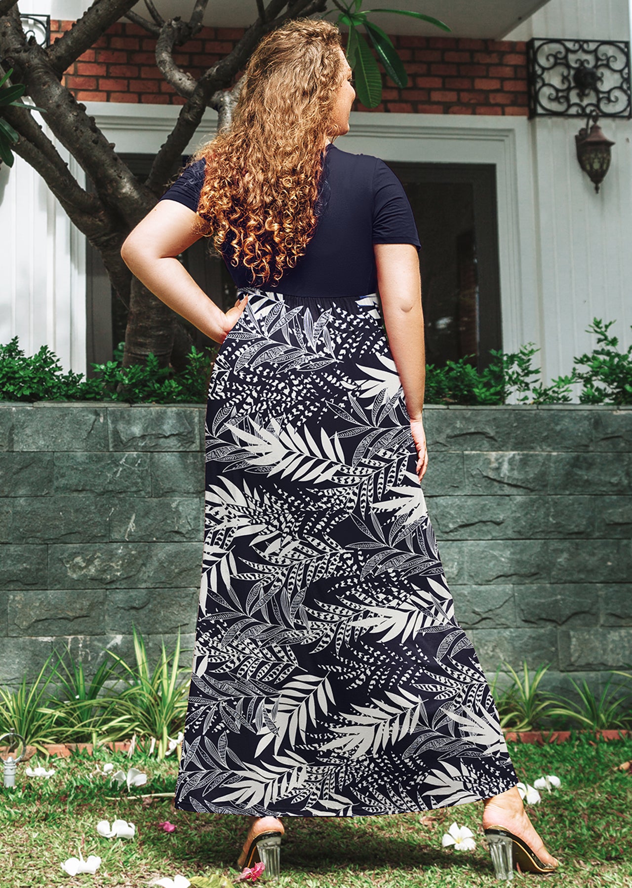 Plus size petite maxi dress Clearance