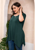 Summer Tunic Short Sleeve Swing Tee